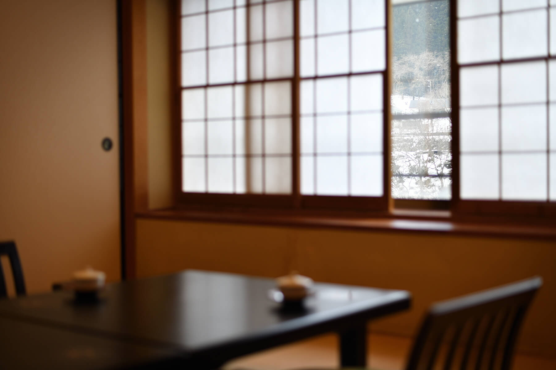 窓からの景色　冬